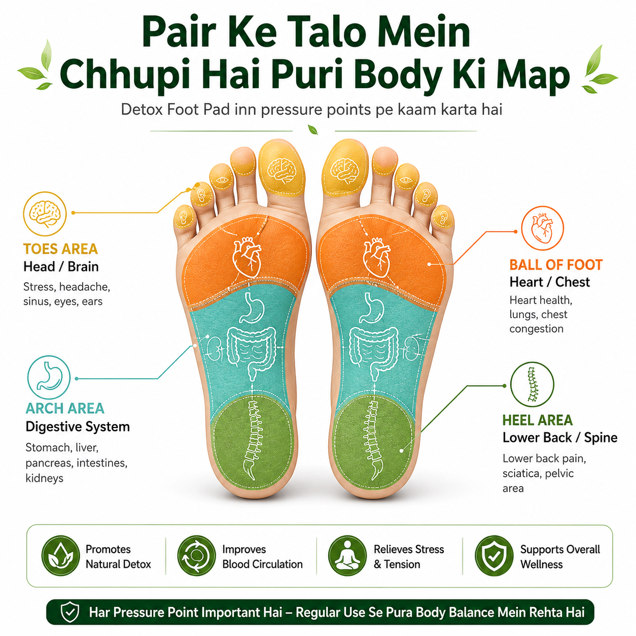 Foot Pads || BUY 1 GET 2 FREE