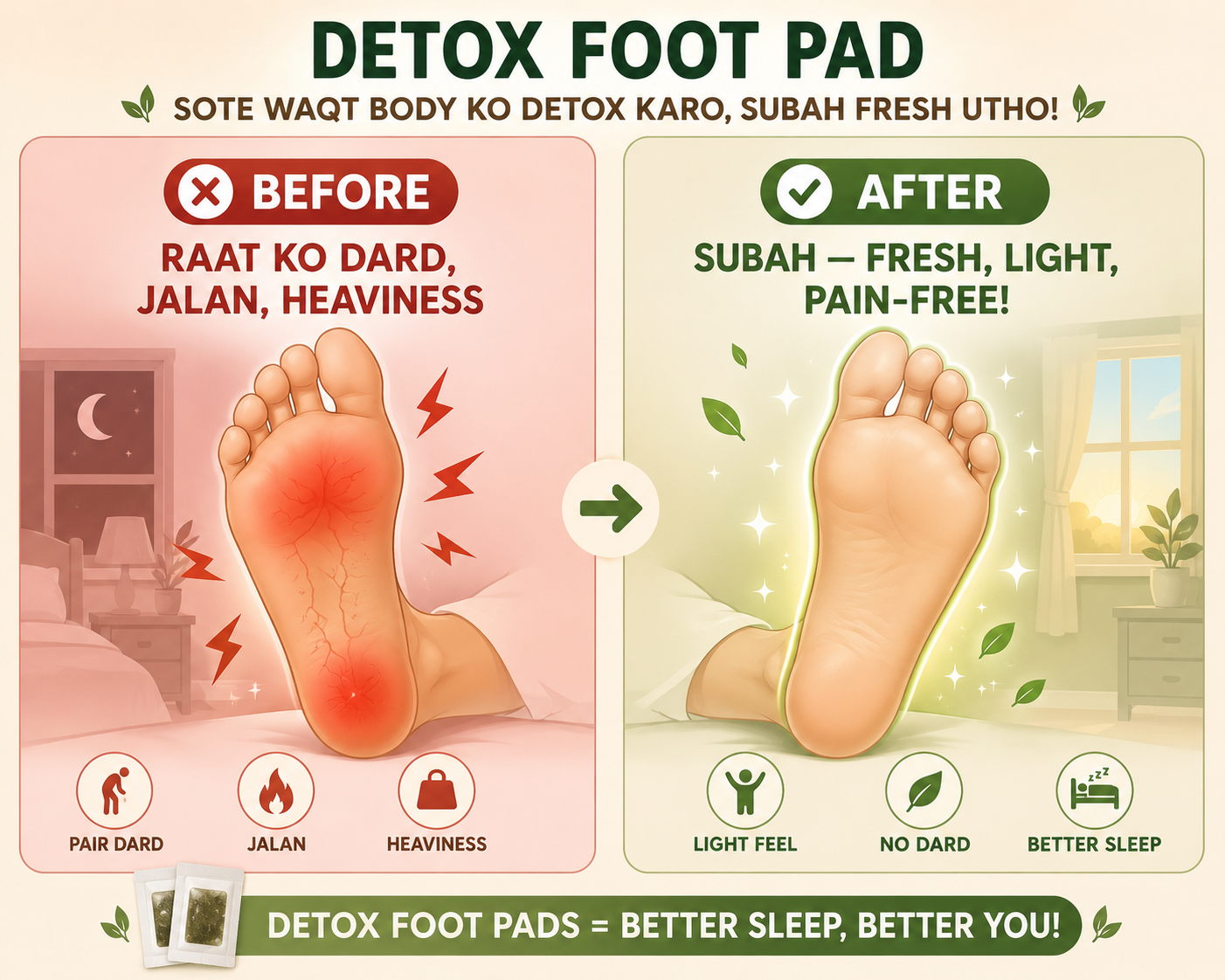 Foot Pads || BUY 1 GET 2 FREE